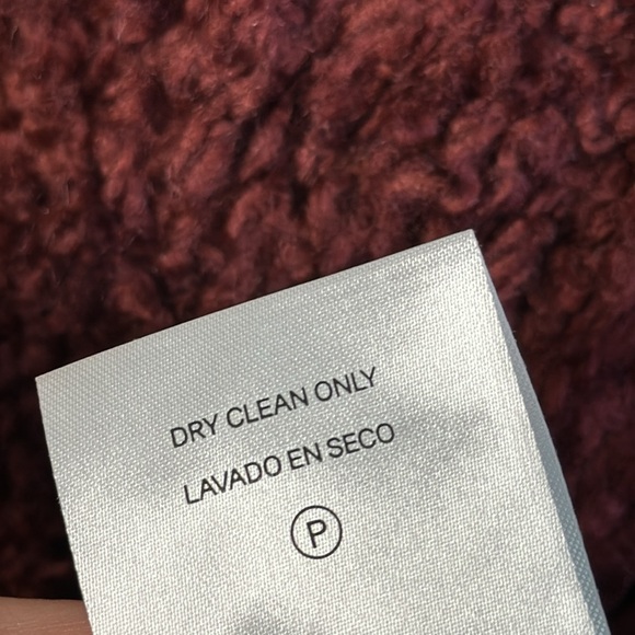 Pendleton Women's Burgundy Sherpa Jacket Size M - Picture 11 of 15